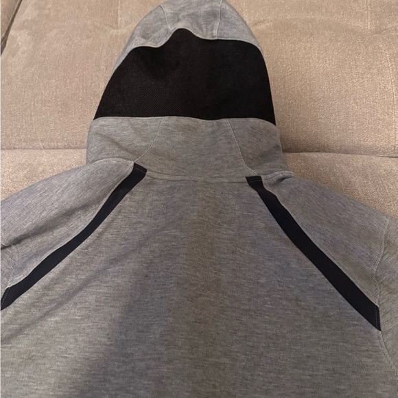 Nike NBA Atlanta Hawks Warm-Up Zip Hoodie, Silver - Picture 6 of 6